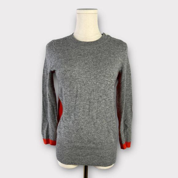 J. Crew Cashmere Blend Sweater with Elbow Patches XXS - Picture 1 of 5